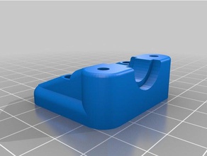 e3d hotendmount prusa i3 original-Platte 30 mm zwischen den Löchern Drucker Teile 3d print model - Mito3D