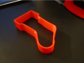christmas stocking cookie cutter 3d printing merry 3d print model - Mito3D