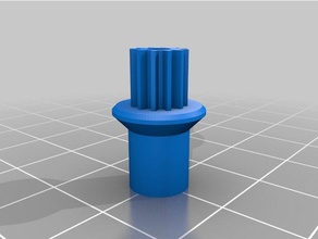 gt2 polia 12 dentes de 5mm diâmetro 3d a impressora partes 3d print model - Mito3D
