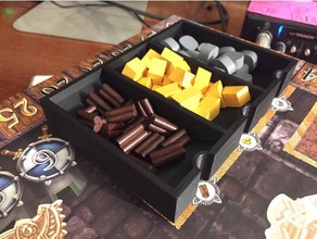 kingsburg tray games token 3d print model - Mito3D