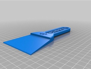 too bloody cold ice scraper hand tools customized 3d print model - Mito3D