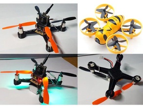 fatbee fb90 x-frame85 conversione prop 55mm molto veloce e stabile 3d la stampa drone droni fpv quadcopter racer micro quad elicottero mini 3d print model - Mito3D