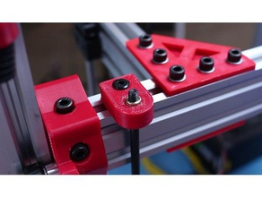 butée à vis de montage c-botd-botpowerbot 3d l'imprimante pièces 3dprinter corexy créé freecad reprap 3d print model - Mito3D