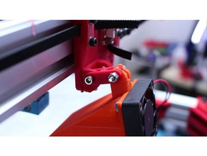 powerbot fan bracket 3d printer parts 40mm mount 3d print model - Mito3D