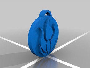 rwby blake belladonna keychain keychains 3d print model - Mito3D