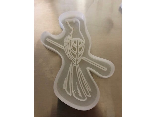 uccello cookie cutter cucina pranzo cookiecutter i 3D print model - Mito3D