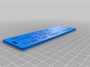 free monthcar payment organization customized 3d print model - Mito3D