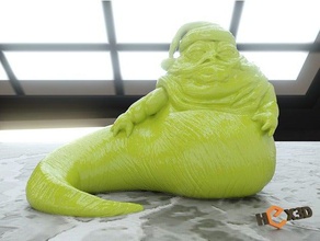 santa hutt las esculturas recompensa de navidad jabba escoria star wars starwars tatooine xmas 3d print model - Mito3D