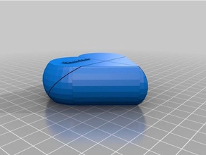 nanas secret heart box interactive customized 3d print model - Mito3D
