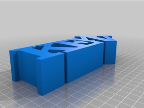 ken-meine benutzerdefinierte variable Wort Skulptur Skulpturen 3d print model - Mito3D