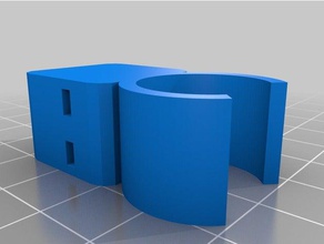 il mio personalizzato tubo clip di sostituzione parti 3d print model - Mito3D