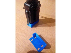 uv-5re coperchio della batteria audio ham radio sleave walkie-talkie 3d print model - Mito3D