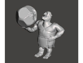 clash royale bowler Kreaturen clans Riesen 3d print model - Mito3D