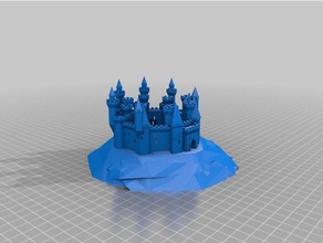 my customized grand castle generator buildings structures 3d print model - Mito3D