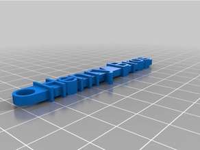 henry bros Anahtarlık organizasyon özelleştirilmiş 3d print model - Mito3D