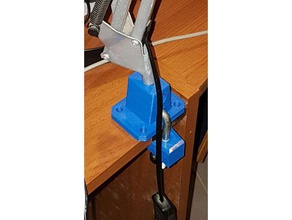 Lampe clamp Tisch montieren - Ersatz Teile 3d print model - Mito3D