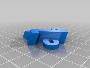 Schlüsselanhänger z&eacute - Organisation angepasst 3d print model - Mito3D