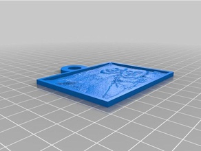 foto sher 2d sanat özelleştirilmiş 3d print model - Mito3D