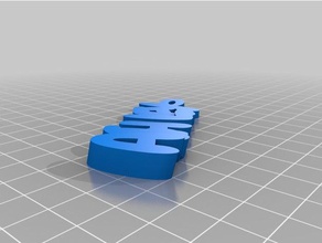 ashley portachiavi organizzazione personalizzato 3d print model - Mito3D