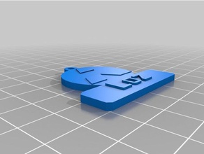 mitsu loz Anahtarlık özelleştirilmiş 3d print model - Mito3D