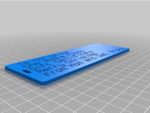 piastra 2 organizzazione personalizzato 3d print model - Mito3D