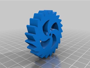 escapement robotics clockwork wheel 3d print model - Mito3D