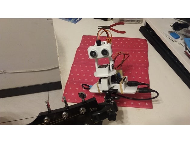 p-bot ritmo robot robotica 3D print model - Mito3D