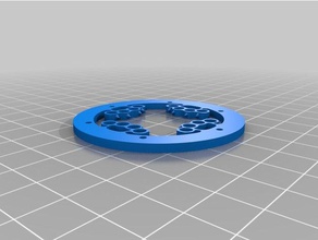19 axial beadlock ring brass knuckles 3d printer parts 19 beadlock 3d print model - Mito3D