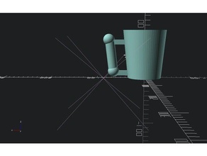 Kaffee-Tasse Küche Essen 3d print model - Mito3D