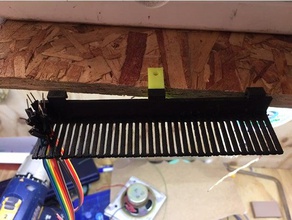led şerit kontrplak kablo tutucu klipleri elektronik 3d print model - Mito3D