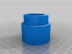 camera adapter meade 50mm finderscope physics astronomy telescope 3d print model - Mito3D