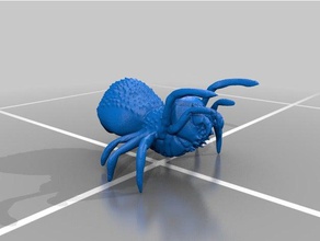 spider animals 3dprinting scary 3d print model - Mito3D
