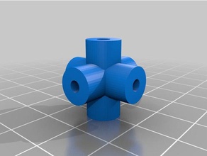 my customized rubiks cube core puzzles 3d print model - Mito3D