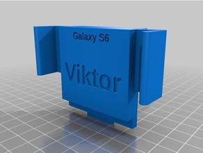 galaxy s6 viktor mobile téléphone personnalisé 3d print model - Mito3D