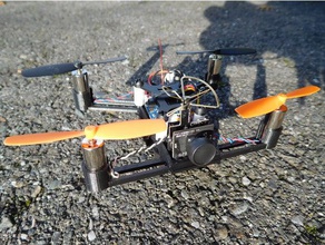 mx105 rc des véhicules brossé quad quadcopter diy drone coccinelle micro mini frame qx95 minuscule whoop 3d print model - Mito3D