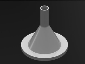 seed funnel parts 3d print model - Mito3D