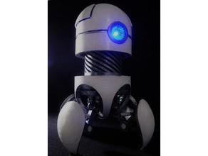 escursioni bot deluxe posizionabili modello i robot simpatico dettagliate kit remixchallenge 3d print model - Mito3D