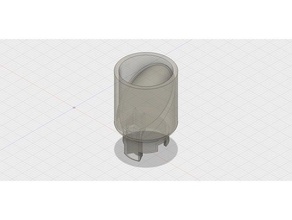 trichter f&uumlr mini salzstreuer parts 3d print model - Mito3D