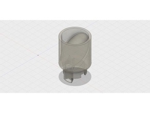 trichter f&uumlr mini salzstreuer partes 3d print model - Mito3D