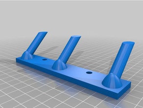 bad hat rack household 3d print model - Mito3D