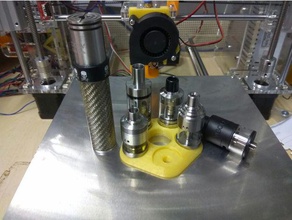 pentágono atomizador stand ferramenta os titulares caixas rda rdta rta vape 3d print model - Mito3D