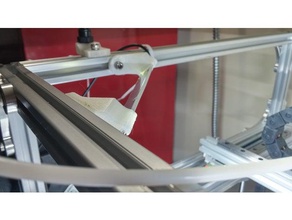 ft5 2020 led-Tagfahrlicht-Streifen montieren 3d Drucker - Zubehör folgertech led-Halter 3d print model - Mito3D