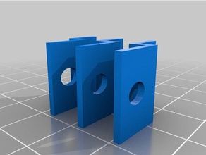 micromake 3d-Glas-Bett-Klemme 3 Drucker Teile 3d print model - Mito3D