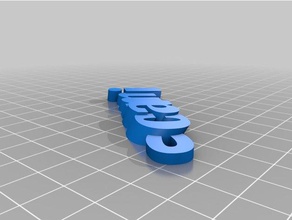 cami llavero organización personalizado 3d print model - Mito3D