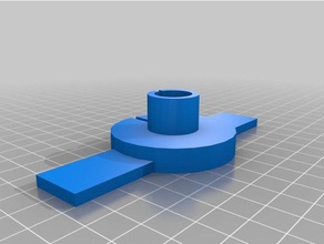 soporte para el rollo del filamento una impresora 3d la stampante accessori 3d print model - Mito3D