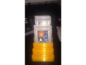 game-Cartridge-Halter gba 5 - Spielzeug Zubehör angepasst 3d print model - Mito3D