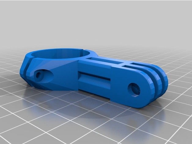 meu personalizados gopromounts biblioteca de se expandir câmara 3D print model - Mito3D