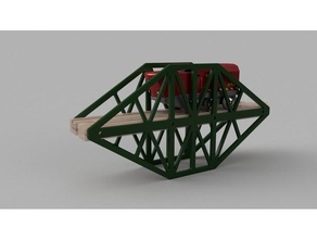wodden de tren puente forth 216 mm punto pista la construcción los juguetes brio thomas amigos madera 3d print model - Mito3D