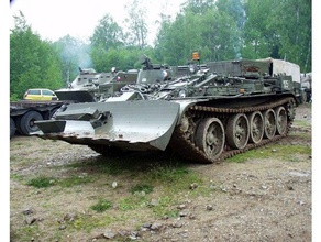 tank Klinge rc Fahrzeuge 3d print model - Mito3D