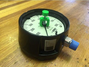 l'aiguille de l'extracteur la main outils l'étalonnage l'horloge sur des roulettes jauge l'instrumentation pointeur extracteur commerce 3d print model - Mito3D